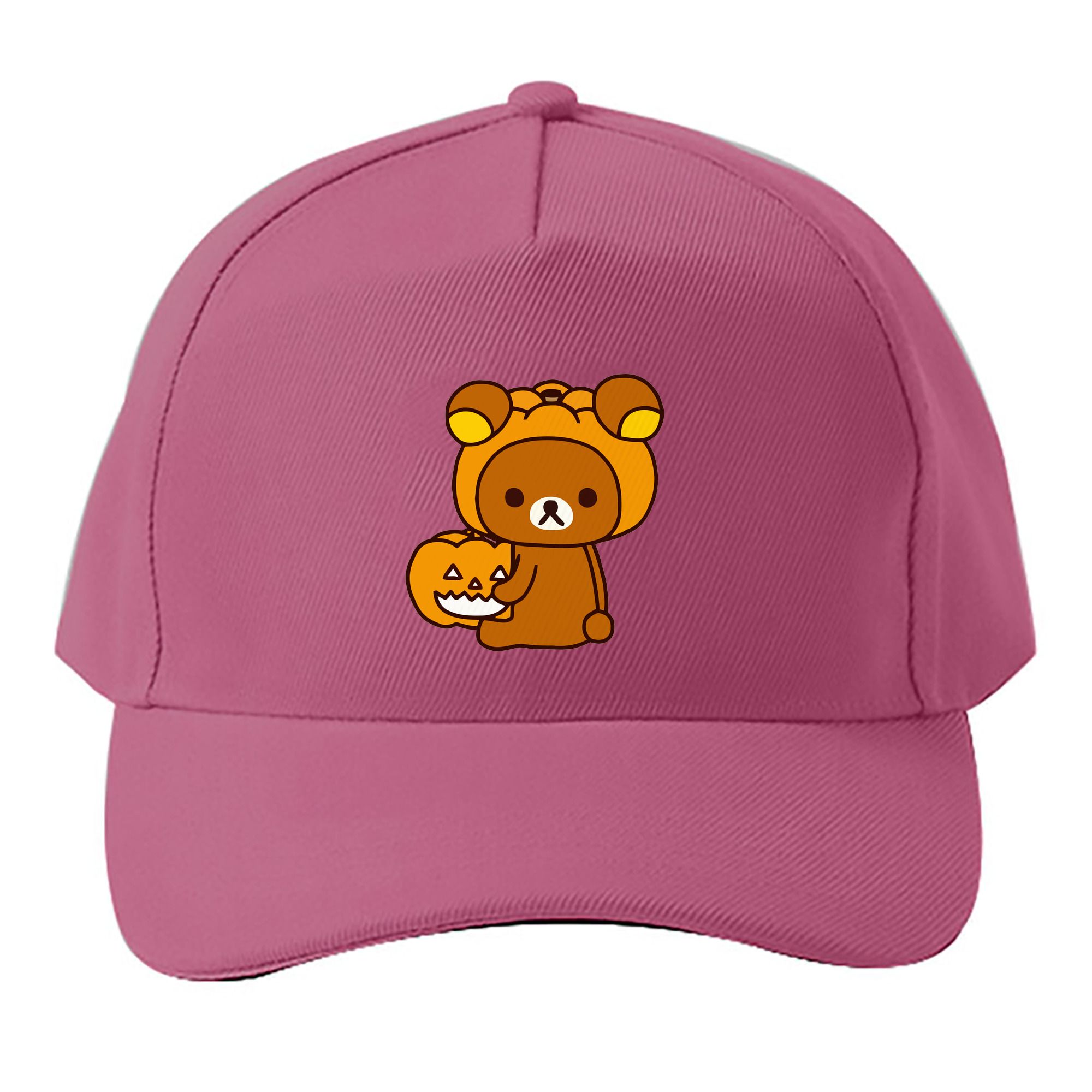 （画像用） リラックマ リラックマ キイロイトリ Rilakkuma Korilakkuma Kiiroitori ベースボールキャップ 綿100％ 男女兼用 帽子 スポーツ